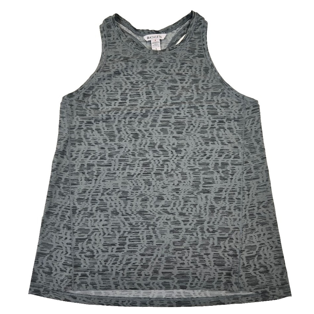 ATHLETA Ultimate Train Tank Top Women's Size‎ SMALL Dusty Green Racerback 657844